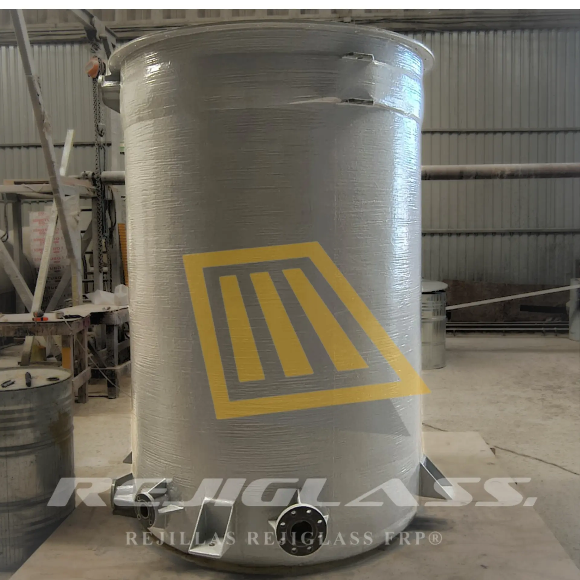 Tanques FRP fabricados por Rejiglass